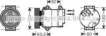 Ava Quality Cooling RT K369 - Compresseur, climatisation cwaw.fr