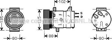 Ava Quality Cooling RT K367 - Compresseur, climatisation cwaw.fr