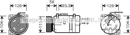 Ava Quality Cooling RT K310 - Compresseur, climatisation cwaw.fr