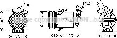 Ava Quality Cooling RT K384 - Compresseur, climatisation cwaw.fr