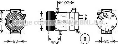 Ava Quality Cooling RT K385 - Compresseur, climatisation cwaw.fr