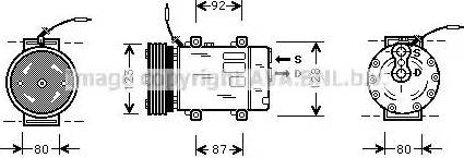 Ava Quality Cooling RT K243 - Compresseur, climatisation cwaw.fr