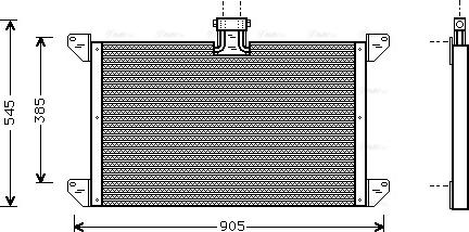 Ava Quality Cooling SC 5008 - Condensateur, climatisation cwaw.fr