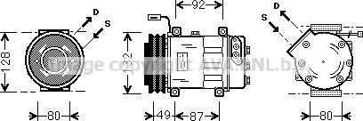 Ava Quality Cooling SCK026 - Compresseur, climatisation cwaw.fr