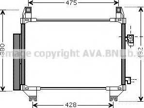 Ava Quality Cooling TO 5407 - Condensateur, climatisation cwaw.fr