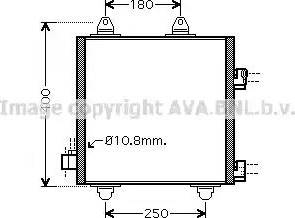 Ava Quality Cooling TO5414D - Condensateur, climatisation cwaw.fr