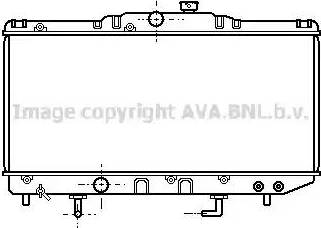 Ava Quality Cooling TO 2159 - Radiateur, refroidissement du moteur cwaw.fr