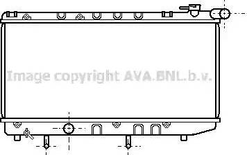 Ava Quality Cooling TO 2125 - Radiateur, refroidissement du moteur cwaw.fr