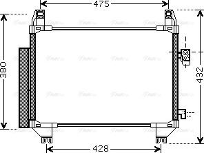 Ava Quality Cooling TOA5407D - Condensateur, climatisation cwaw.fr