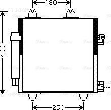 Ava Quality Cooling TOA5414D - Condensateur, climatisation cwaw.fr