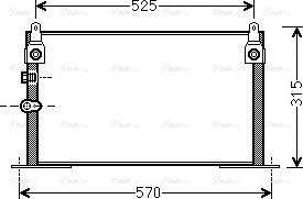 Ava Quality Cooling TOA5585 - Condensateur, climatisation cwaw.fr