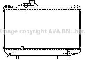 Ava Quality Cooling TOA2093 - Radiateur, refroidissement du moteur cwaw.fr