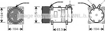 Ava Quality Cooling UVK080 - Compresseur, climatisation cwaw.fr