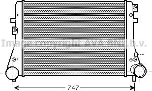 Ava Quality Cooling VN4306 - Intercooler, échangeur cwaw.fr