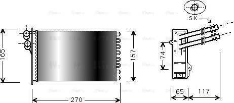 Ava Quality Cooling VN6175 - Système de chauffage cwaw.fr