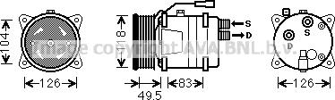 Ava Quality Cooling VNK303 - Compresseur, climatisation cwaw.fr