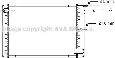 Ava Quality Cooling VO 2022 - Radiateur, refroidissement du moteur cwaw.fr