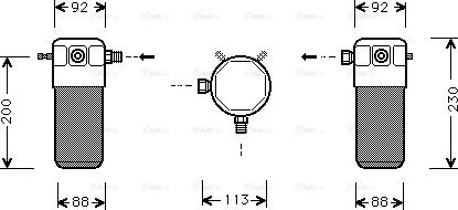 Ava Quality Cooling VO D099 - Filtre déshydratant, climatisation cwaw.fr