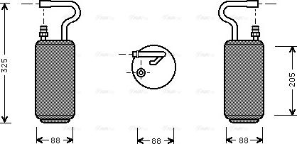 Ava Quality Cooling VO D097 - Filtre déshydratant, climatisation cwaw.fr