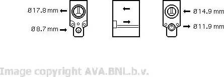 Ava Quality Cooling VW 1076 - Détendeur, climatisation cwaw.fr