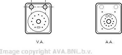 Ava Quality Cooling VW3093 - Radiateur d'huile cwaw.fr