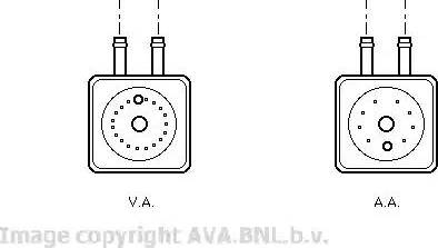 Ava Quality Cooling VW 3148 - Radiateur d'huile cwaw.fr