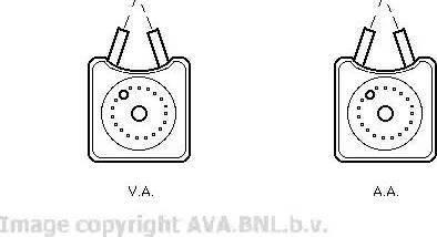 Ava Quality Cooling VW 3106 - Radiateur d'huile cwaw.fr