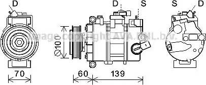 Ava Quality Cooling VWK356 - Compresseur, climatisation cwaw.fr