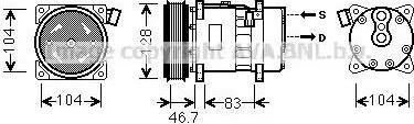 Ava Quality Cooling VWK309 - Compresseur, climatisation cwaw.fr