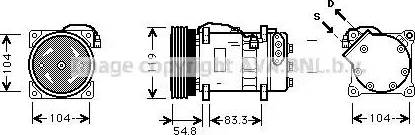 Ava Quality Cooling VW K281 - Compresseur, climatisation cwaw.fr