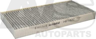 AVS Autoparts HB142C - Filtre, air de l'habitacle cwaw.fr