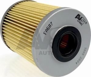 AVS Autoparts FA687 - Filtre à carburant cwaw.fr