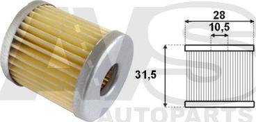 AVS Autoparts G276 - Filtre à carburant cwaw.fr