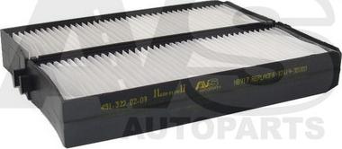 AVS Autoparts HB917 - Filtre, air de l'habitacle cwaw.fr