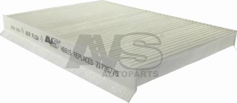 AVS Autoparts HB815 - Filtre, air de l'habitacle cwaw.fr