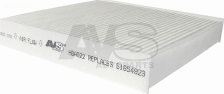 AVS Autoparts HBA022 - Filtre, air de l'habitacle cwaw.fr