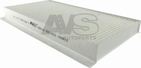 AVS Autoparts HBA142 - Filtre, air de l'habitacle cwaw.fr