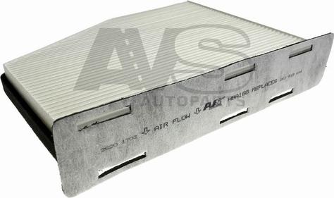 AVS Autoparts HBA166 - Filtre, air de l'habitacle cwaw.fr