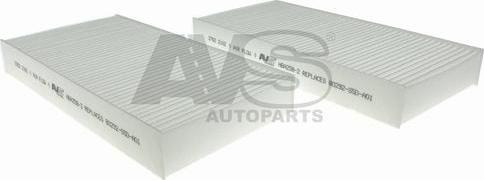 AVS Autoparts HBA258-2 - Filtre, air de l'habitacle cwaw.fr