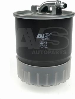 AVS Autoparts M609 - Filtre à carburant cwaw.fr