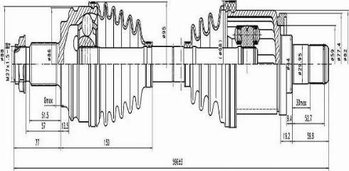 Aywiparts AW1530328 - Arbre de transmission cwaw.fr