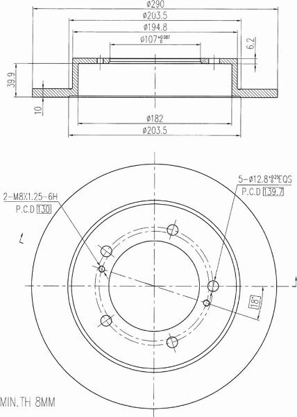 A.Z. Meisterteile AZMT-44-024-1441 - Disque de frein cwaw.fr