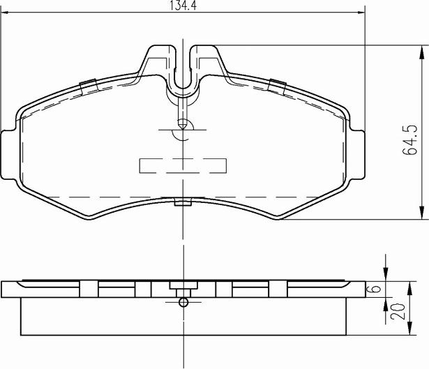 A.Z. Meisterteile AZMT-44-022-1441 - Kit de plaquettes de frein, frein à disque cwaw.fr