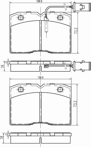 A.Z. Meisterteile AZMT-44-022-1471 - Kit de plaquettes de frein, frein à disque cwaw.fr