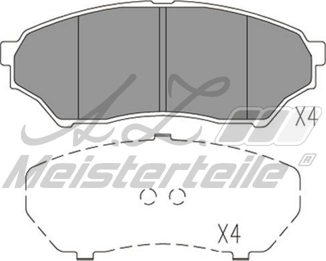 A.Z. Meisterteile AZMT-44-022-1592 - Kit de plaquettes de frein, frein à disque cwaw.fr