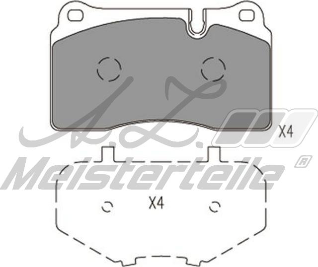 A.Z. Meisterteile AZMT-44-022-1640 - Kit de plaquettes de frein, frein à disque cwaw.fr