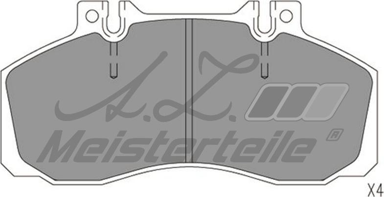 A.Z. Meisterteile AZMT-44-022-1614 - Kit de plaquettes de frein, frein à disque cwaw.fr