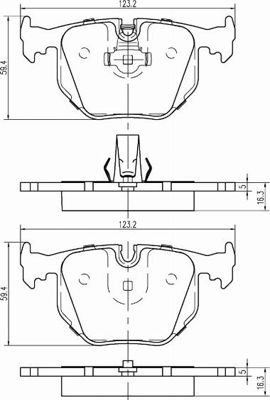 A.Z. Meisterteile AZMT-44-022-1121 - Kit de plaquettes de frein, frein à disque cwaw.fr