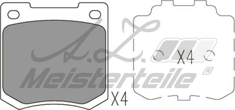 A.Z. Meisterteile AZMT-44-022-1874 - Kit de plaquettes de frein, frein à disque cwaw.fr