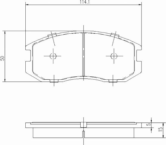 A.Z. Meisterteile AZMT-44-022-1391 - Kit de plaquettes de frein, frein à disque cwaw.fr